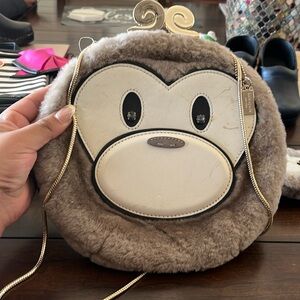 Kate spade monkey purse and coin purse set RARE